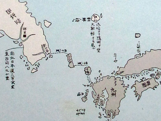 林子平の三国接壌之図