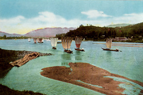 戦前の太田川河口