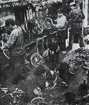 堺の自転車製造