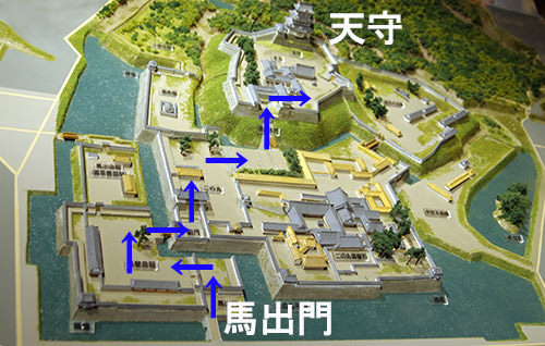 小田原城模型