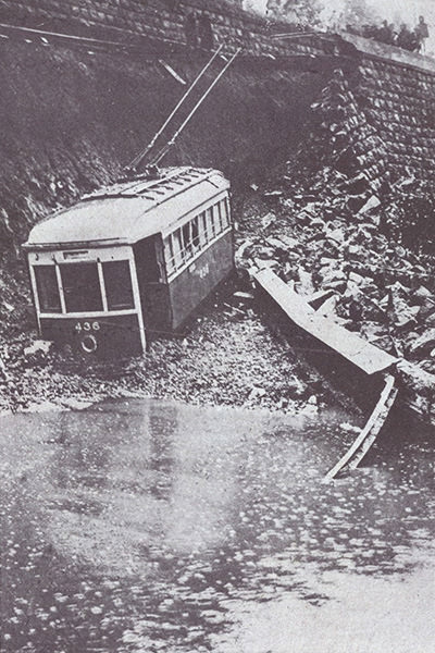 東京の大豪雨