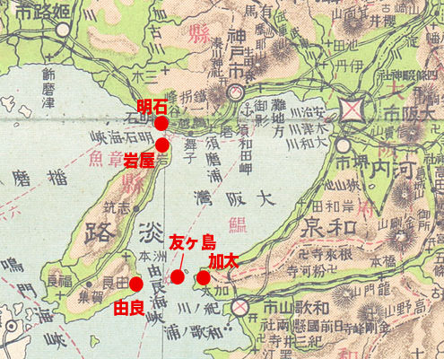 大阪湾マップ